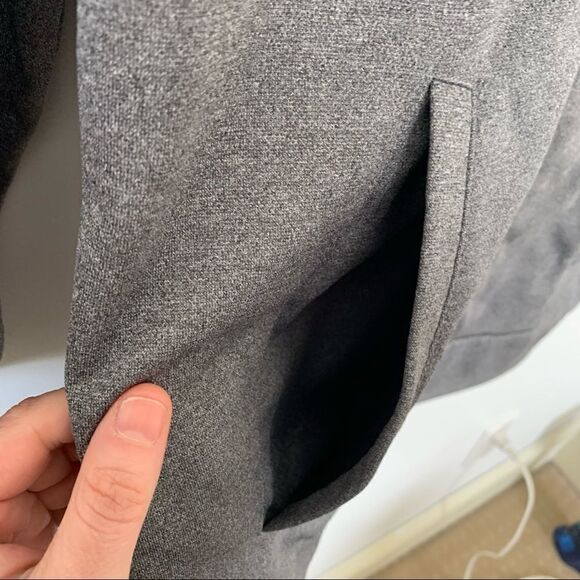 Bench Gray Smooth Lightweight Zip Up Sweatshirt - Picture 9 of 11